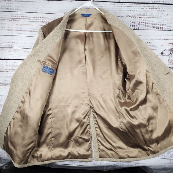 Pendleton Tan and Brown Sport Coat Blazer - Picture 3 of 8